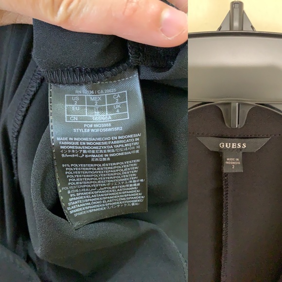 Guess Riley Moto Black jumpsuit - Picture 15 of 16